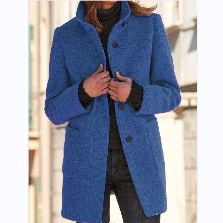 Anna | Cappotto da donna con collo alto
