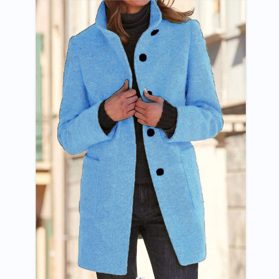 Anna | Cappotto da donna con collo alto