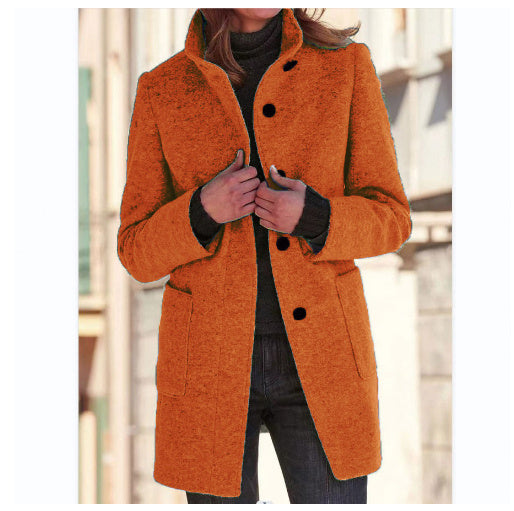 Anna | Cappotto da donna con collo alto