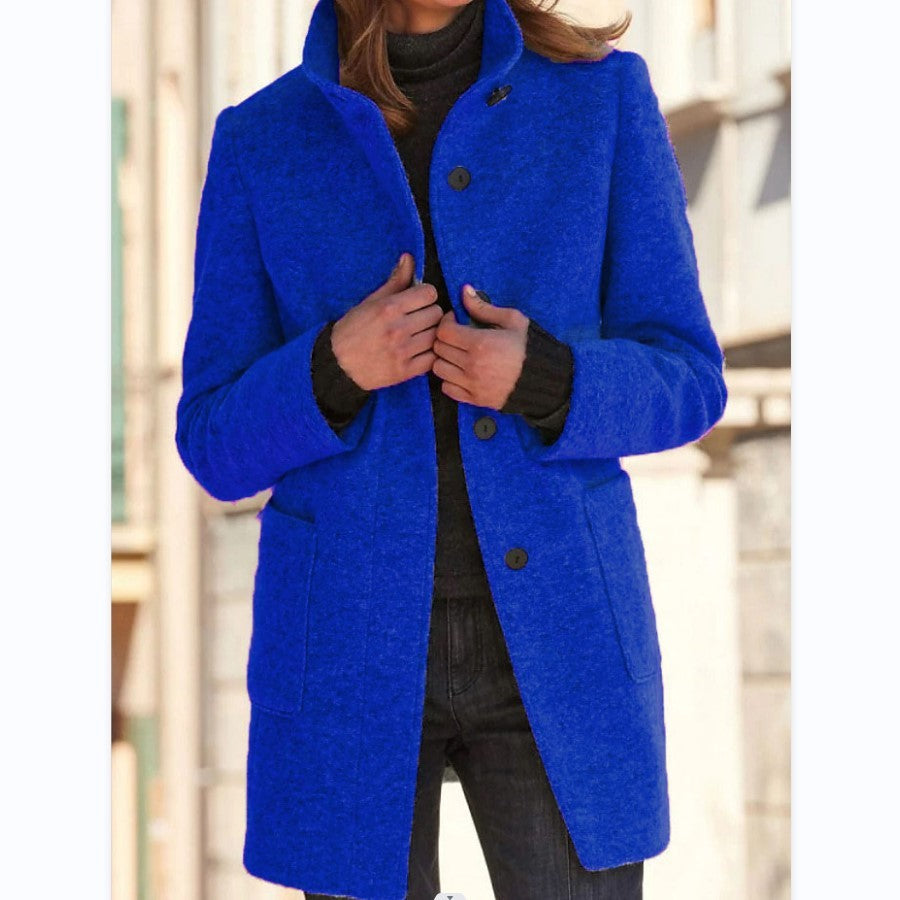 Anna | Cappotto da donna con collo alto