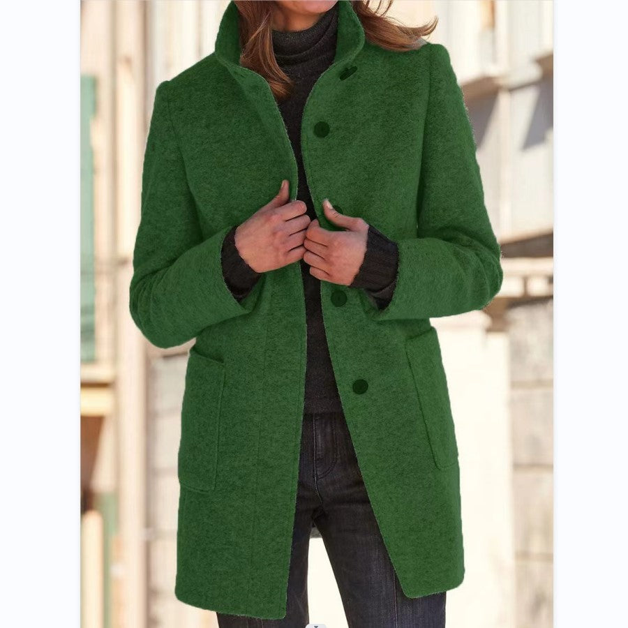 Anna | Cappotto da donna con collo alto