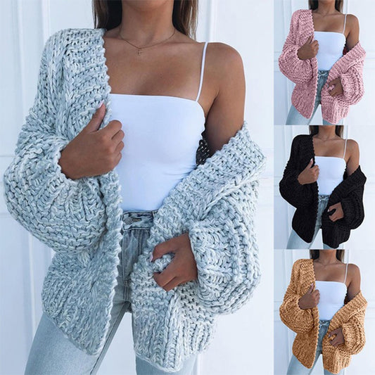 Dalia™ – Cardigan rilassato a maglia grossa