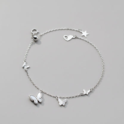 Butterfly Charm Bracelet
