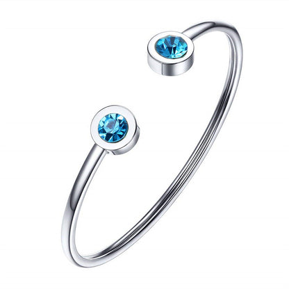 Personalized Birthstone Bracelet