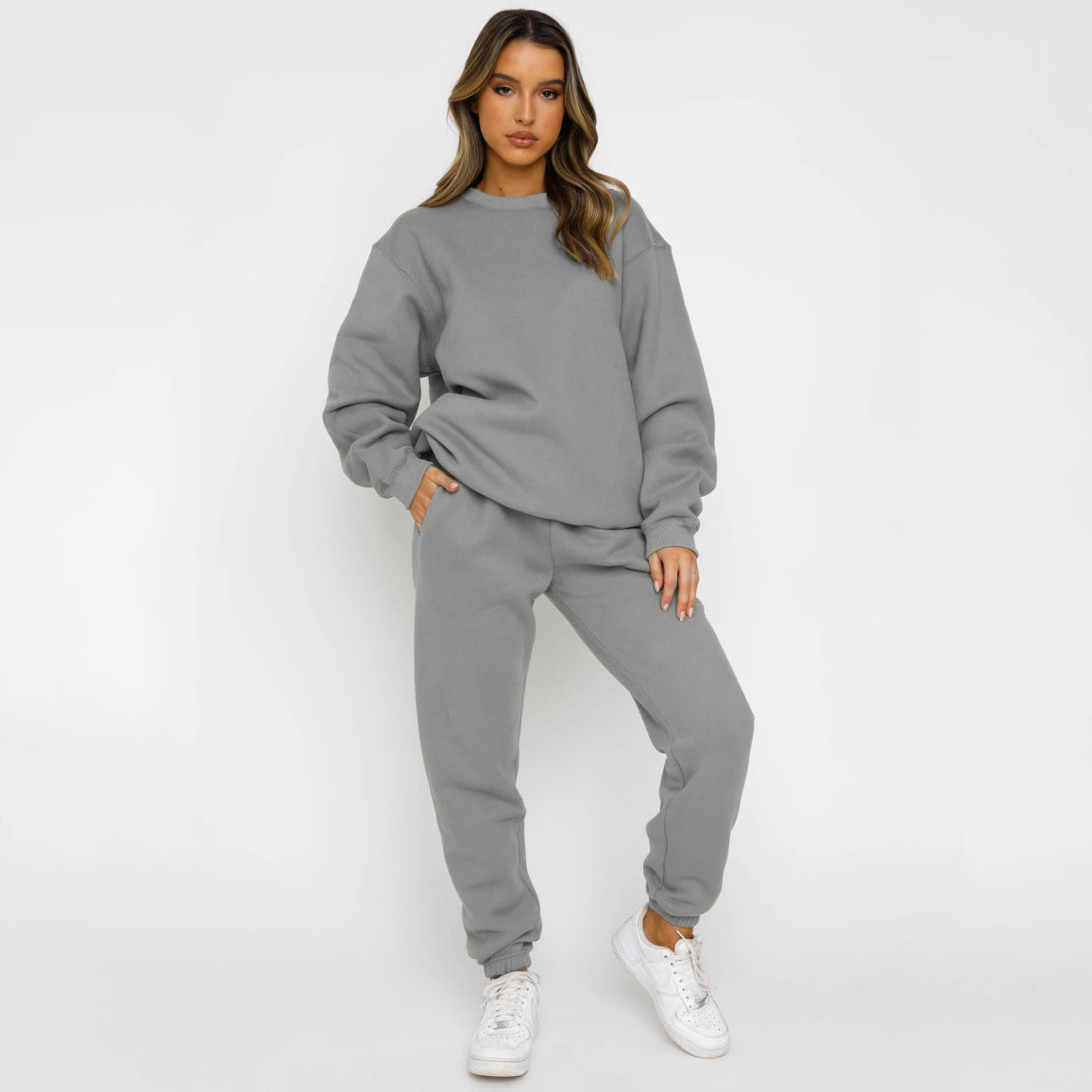 Set pullover autunnale casual da donna