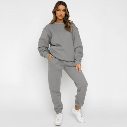 Set pullover autunnale casual da donna