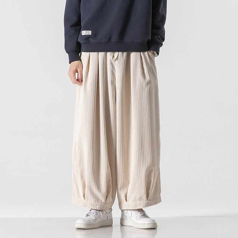 Pantaloni in velluto a coste Luca