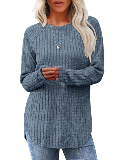 Camicia a maniche lunghe da donna per l'autunno