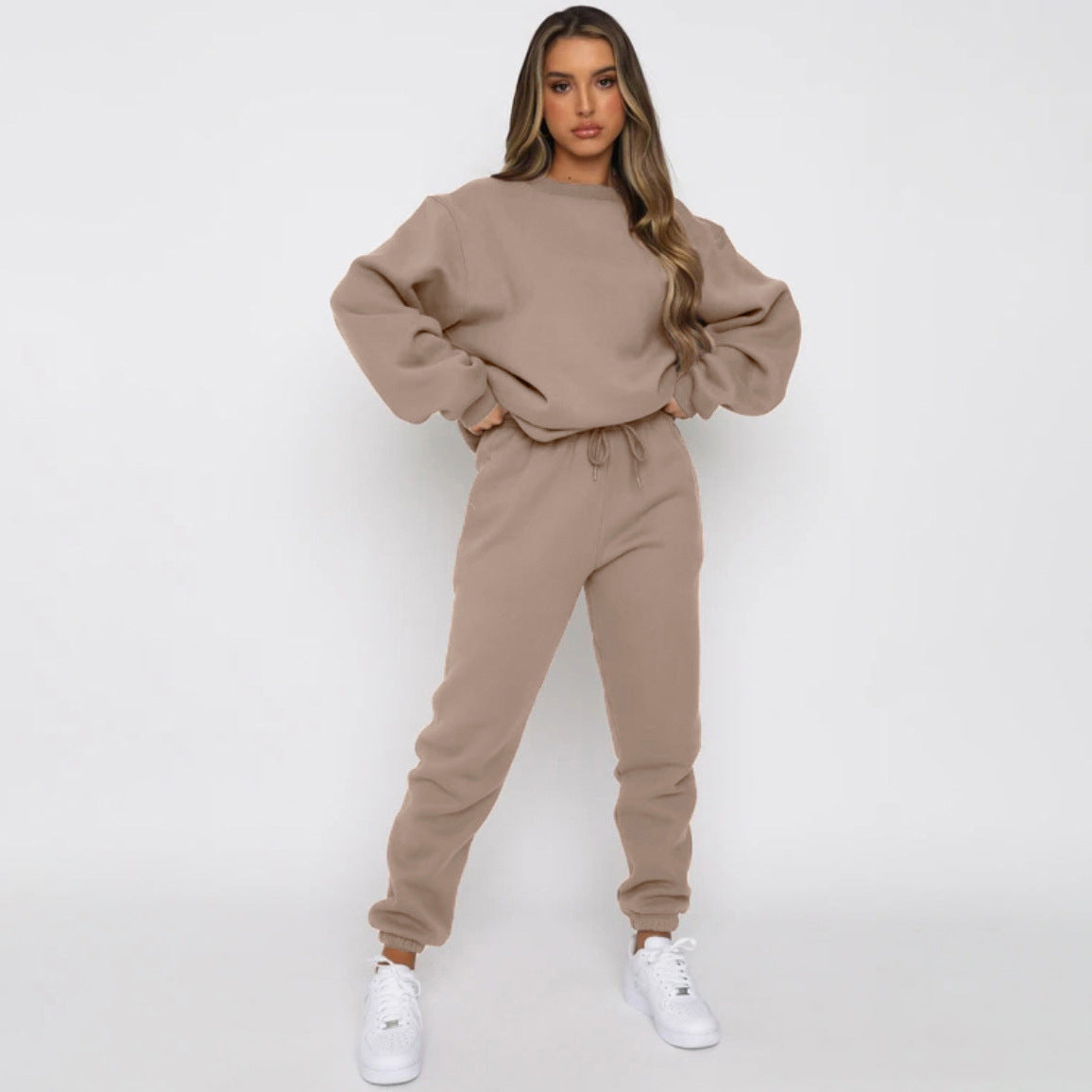 Set pullover autunnale casual da donna