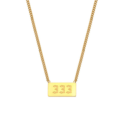 Angel Number Necklace