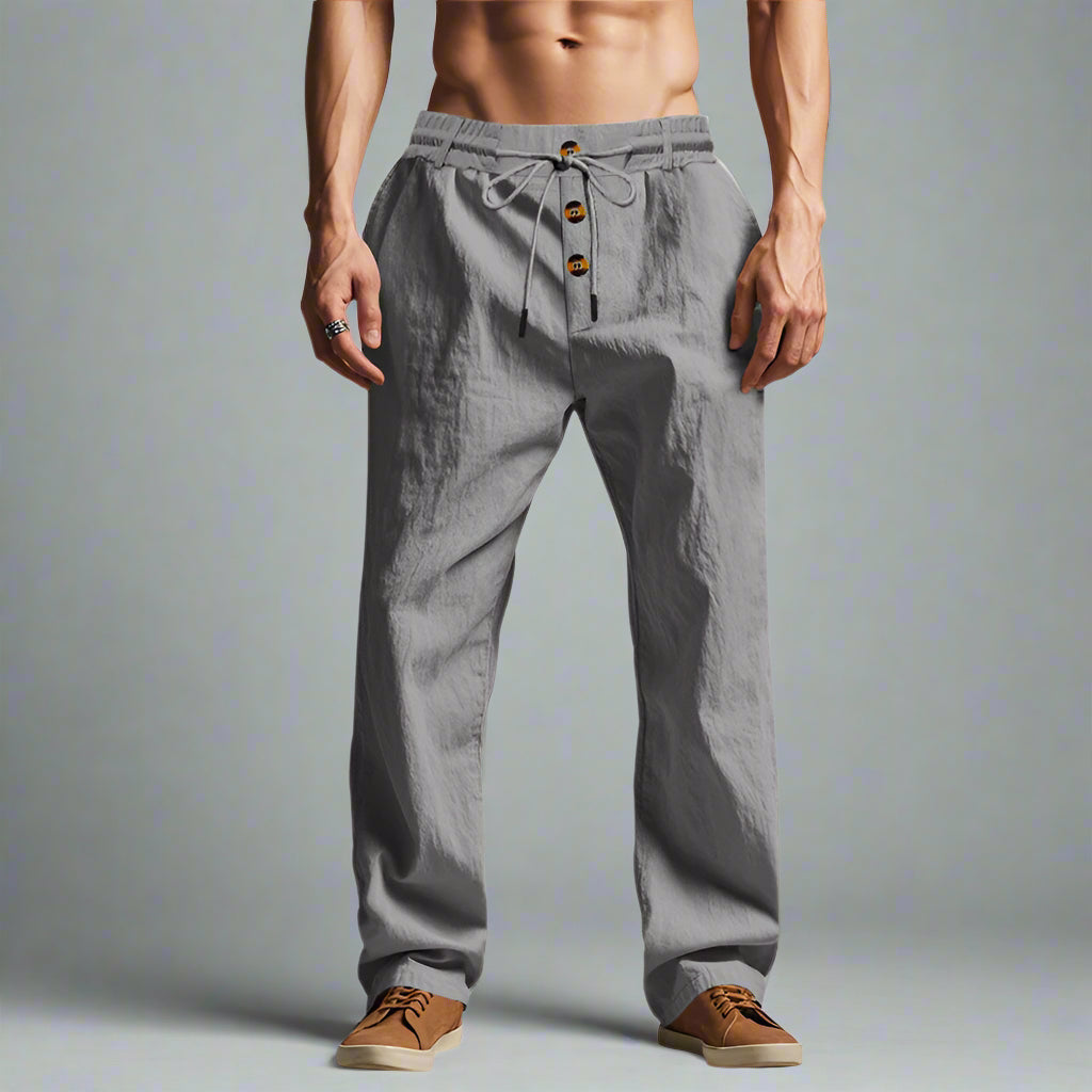 Pantaloni in lino Ruben