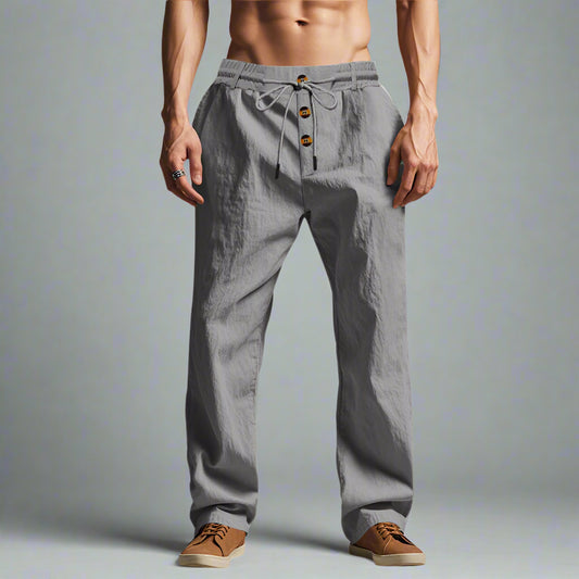 Pantaloni in lino Ruben
