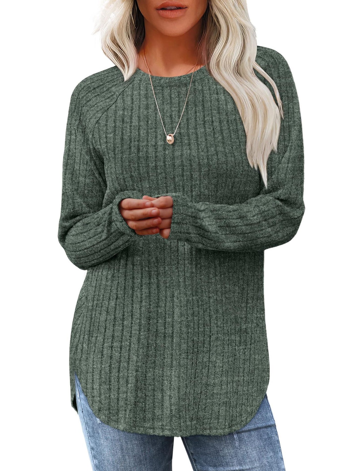 Camicia a maniche lunghe da donna per l'autunno