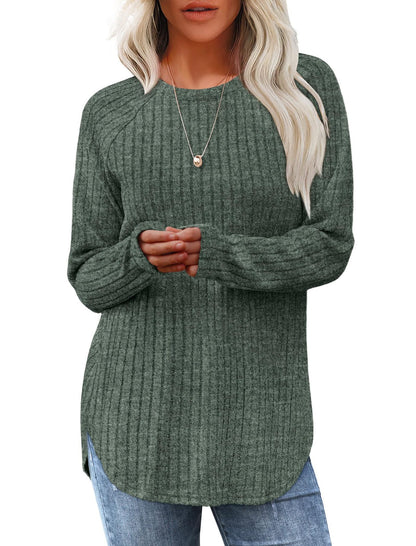 Camicia a maniche lunghe da donna per l'autunno