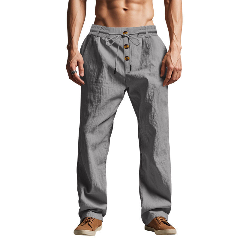 Pantaloni in lino Ruben