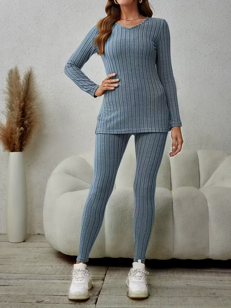 Set due pezzi Julia a coste