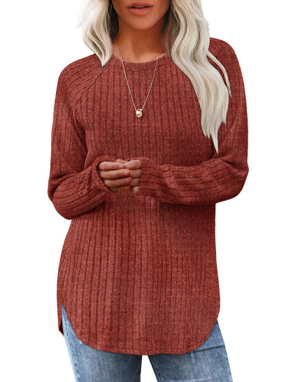 Camicia a maniche lunghe da donna per l'autunno