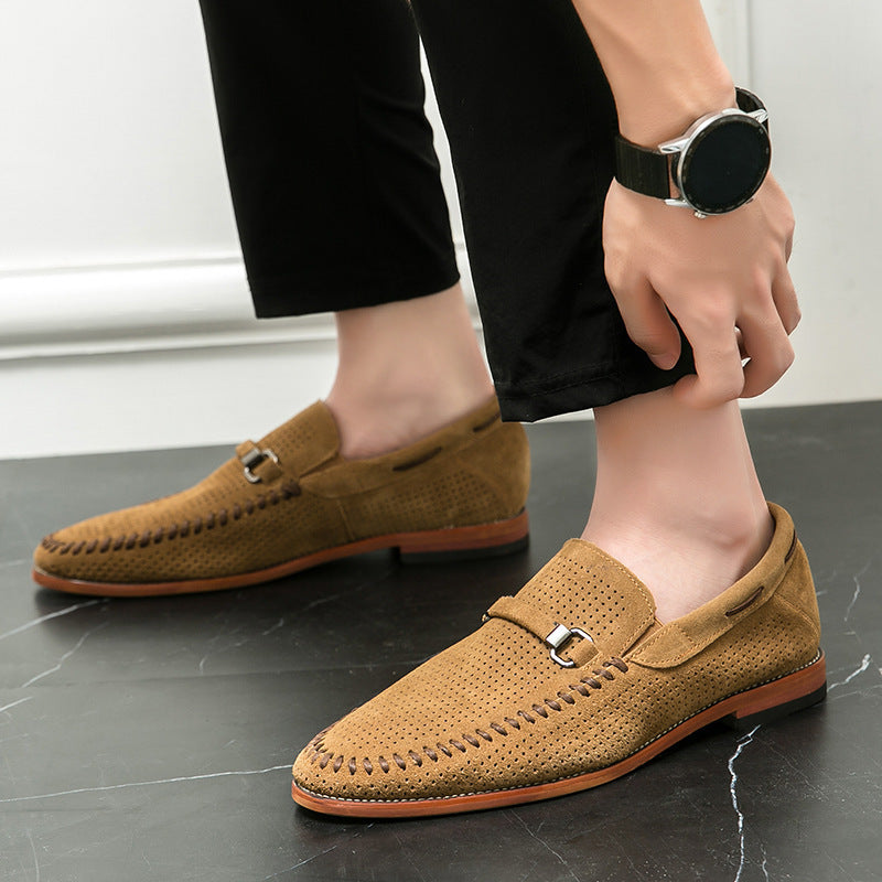 Mocassini Firenze in camoscio