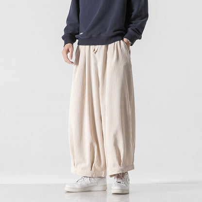 Pantaloni in velluto a coste Luca