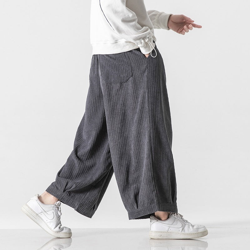 Pantaloni in velluto a coste Luca