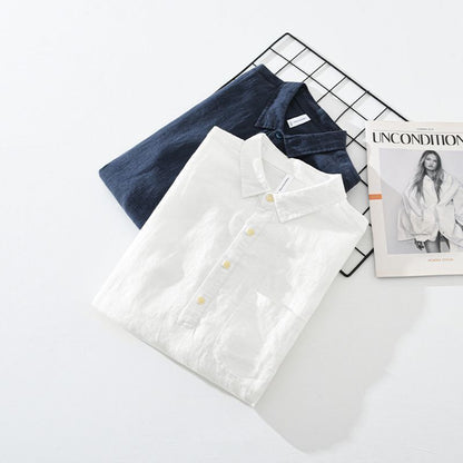 Camicia con colletto Kyoto