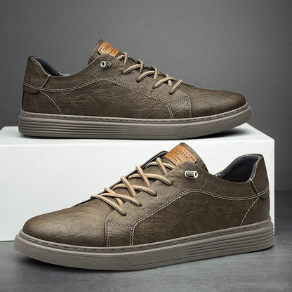 Scarpe da ginnastica in pelle Oxford