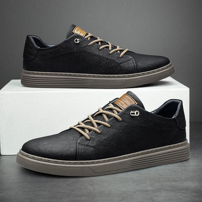 Scarpe da ginnastica in pelle Oxford