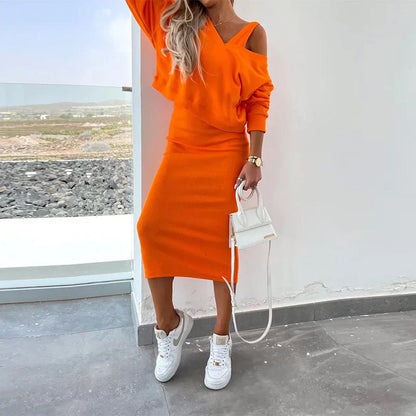 Juna - Abito Elegante Con Maglione