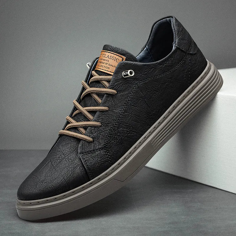 Scarpe da ginnastica in pelle Oxford