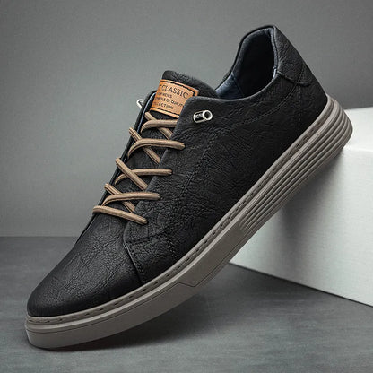 Scarpe da ginnastica in pelle Oxford