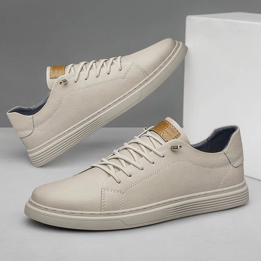 Scarpe da ginnastica in pelle Oxford