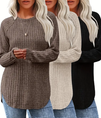 Camicia a maniche lunghe da donna per l'autunno
