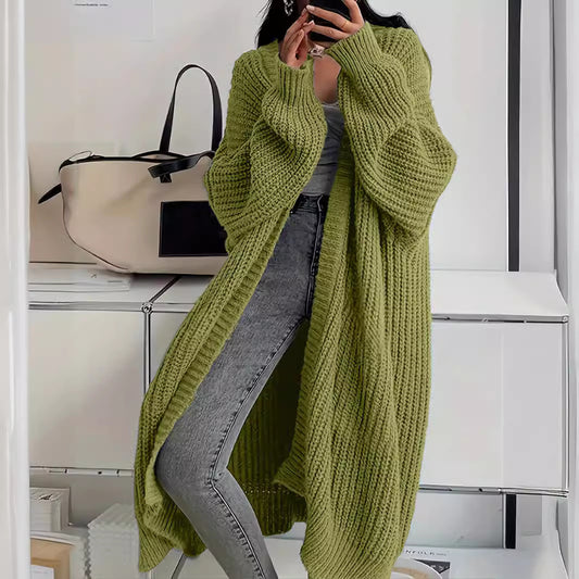 Cardigan lavorato a maglia a maniche lunghe Linda