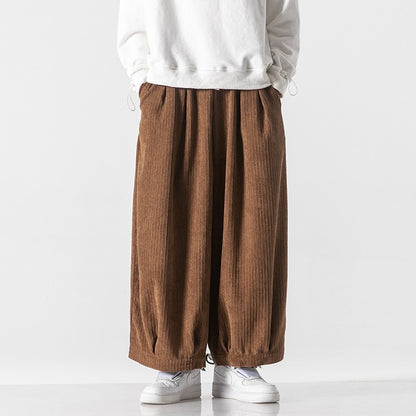 Pantaloni in velluto a coste Luca