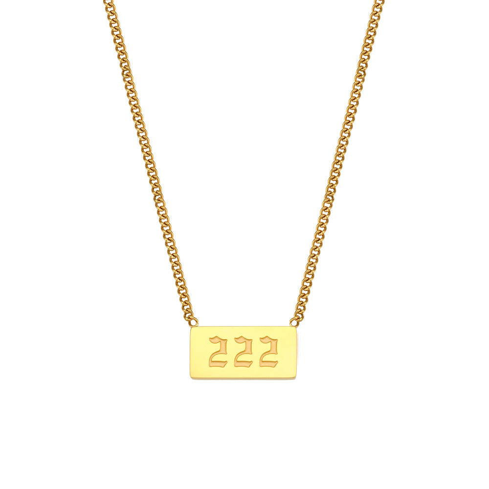 Angel Number Necklace