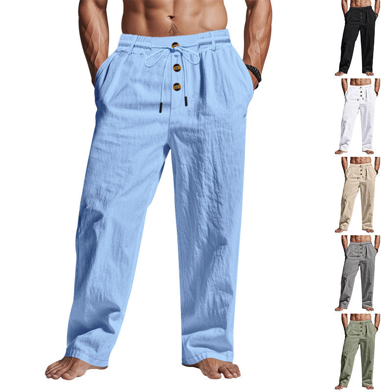 Pantaloni in lino Ruben