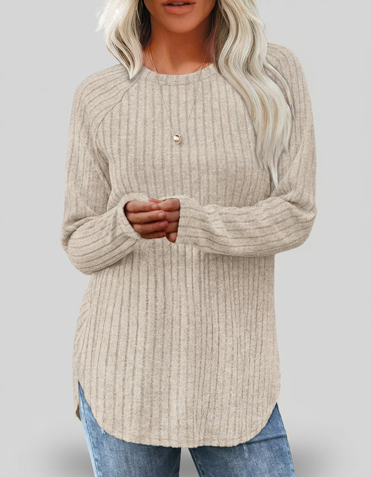 Camicia a maniche lunghe da donna per l'autunno