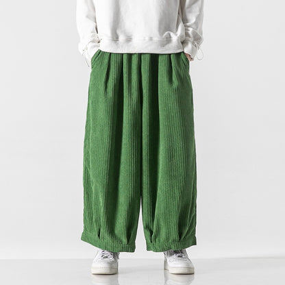 Pantaloni in velluto a coste Luca