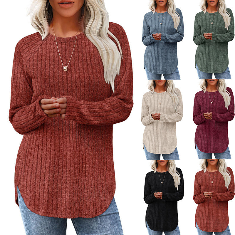 Camicia a maniche lunghe da donna per l'autunno