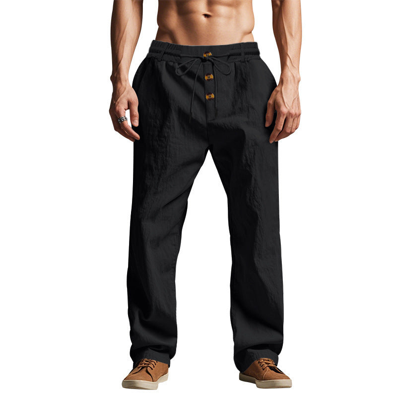 Pantaloni in lino Ruben