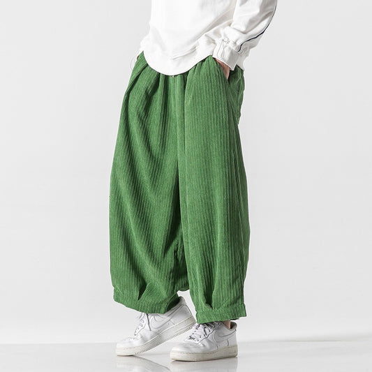 Pantaloni in velluto a coste Luca