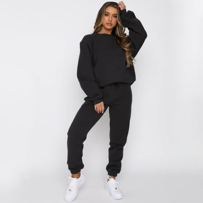 Set pullover autunnale casual da donna