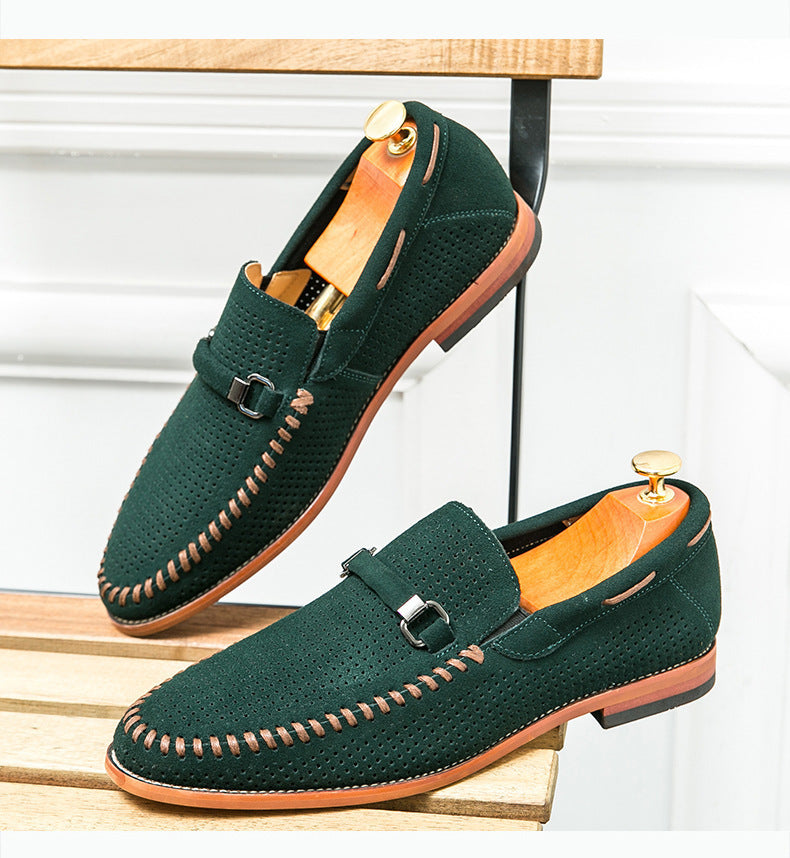 Mocassini Firenze in camoscio