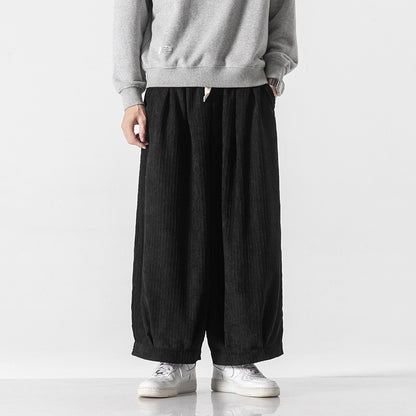 Pantaloni in velluto a coste Luca