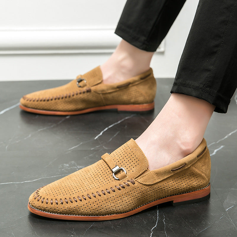 Mocassini Firenze in camoscio