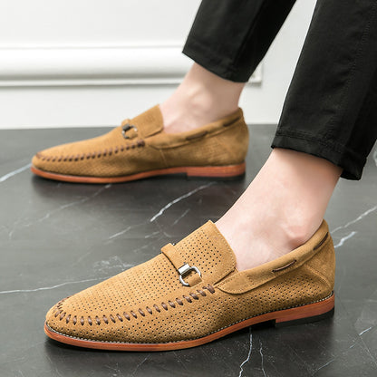 Mocassini Firenze in camoscio