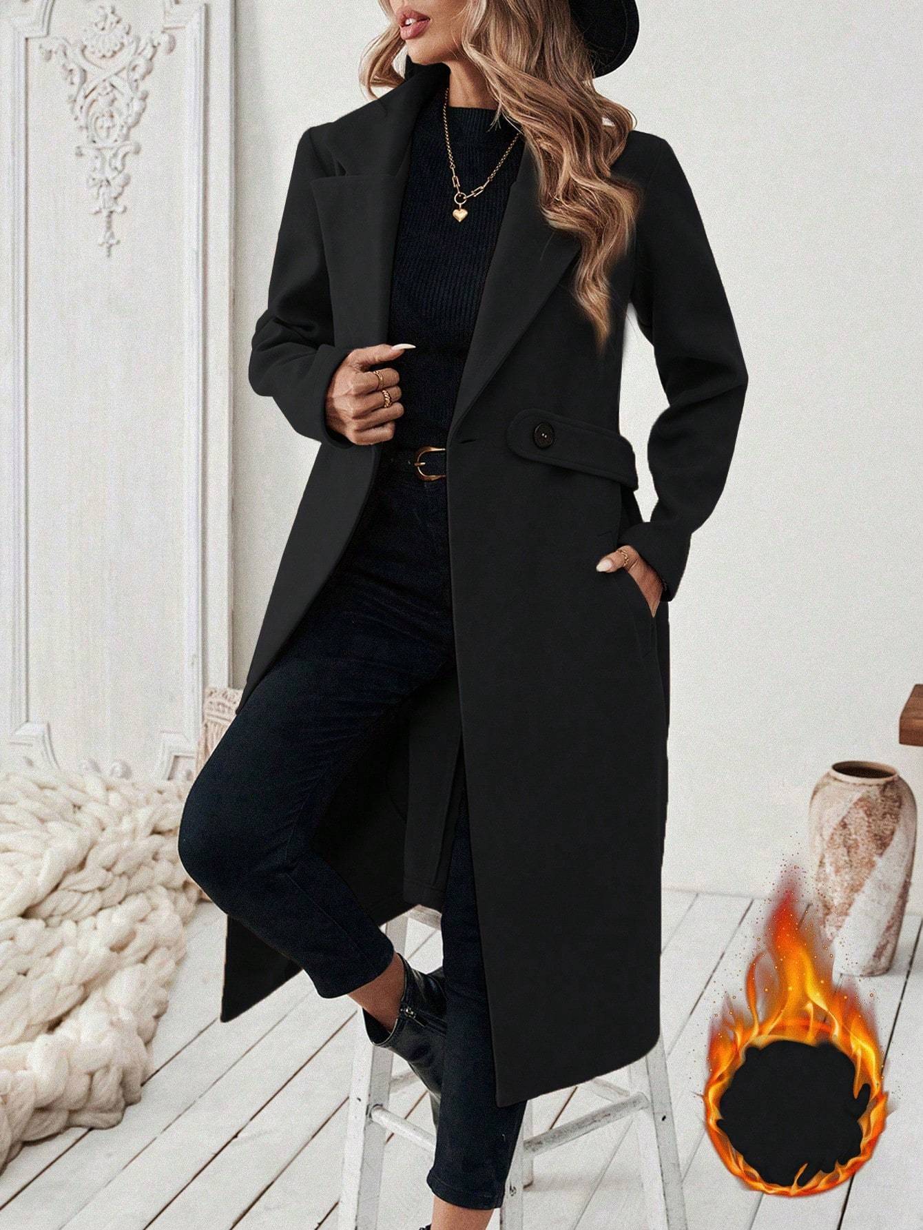 Noa Cappotto elegante in tweed