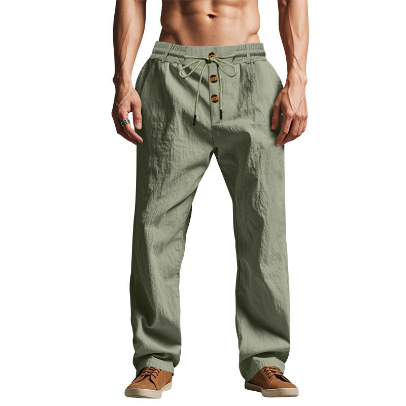 Pantaloni in lino Ruben