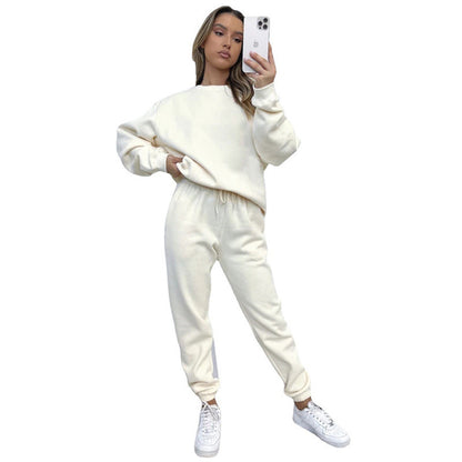 Set pullover autunnale casual da donna