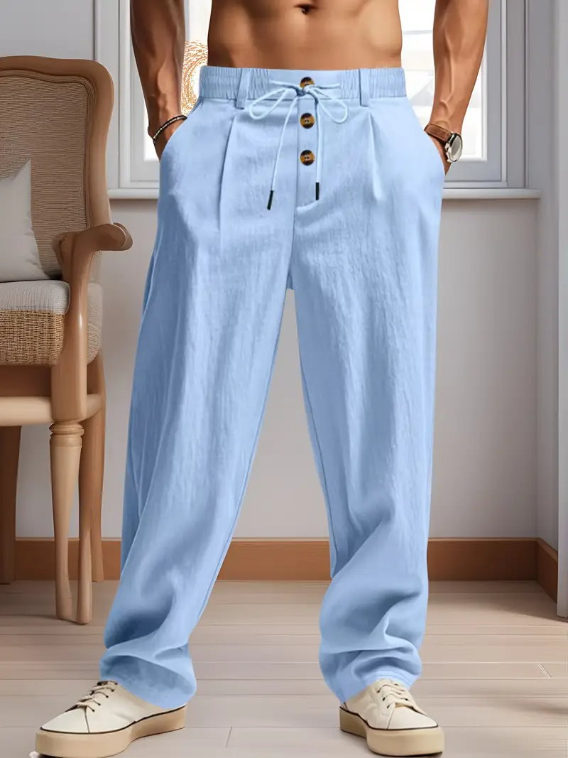 Pantaloni in lino Ruben